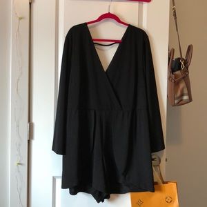 Super cute black romper